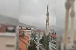 La chute d'un minaret de mosquée en Turquie après une tempête + vidéo 