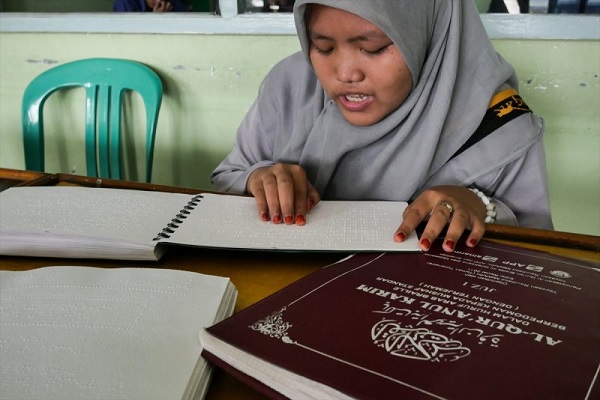 Percetakan Alquran Braille di Indonesia