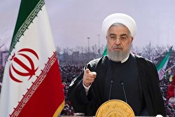 الرئيس روحاني: سندافع عن فلسطين بكل ما لدينا من قوة