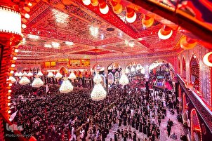 Mourning Rituals at Imam Hussein (AS) Holy Shrine