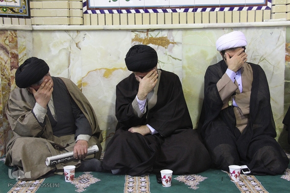 تجمع اعتراضی مردم و روحانیون در محکومیت اعدام آیت الله شیخ نمر