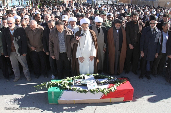 تشییع پیکر آخرین جان‌باخته حادثه منا در چهارمحال و بختیاری