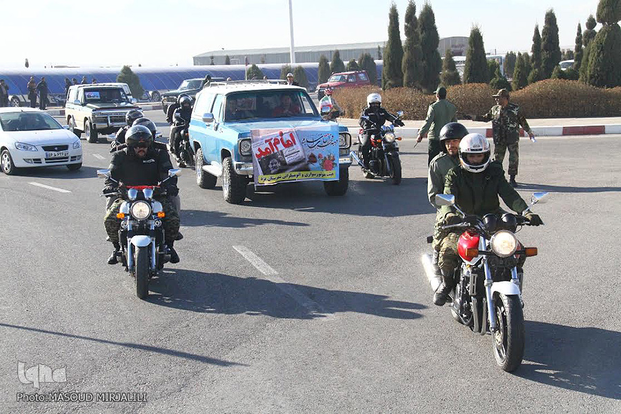 مراسم بزرگداشت دوازده بهمن در فرودگاه شهید صدوقی یزد‎