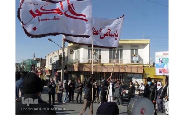 اجتماع بزرگ عزاداران امام رضا(ع)/ زابل