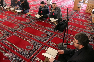 کارگاه آموزش ترتیل قرآن کریم در دانشگاه محقق اردبیلی