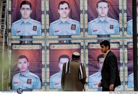 مراسم ترحیم شهدای آتش‌نشان