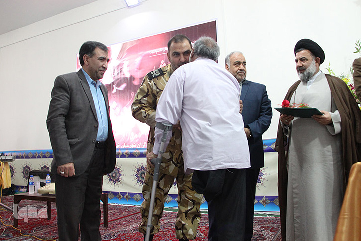 مراسم گرامیداشت مقام جانبازان