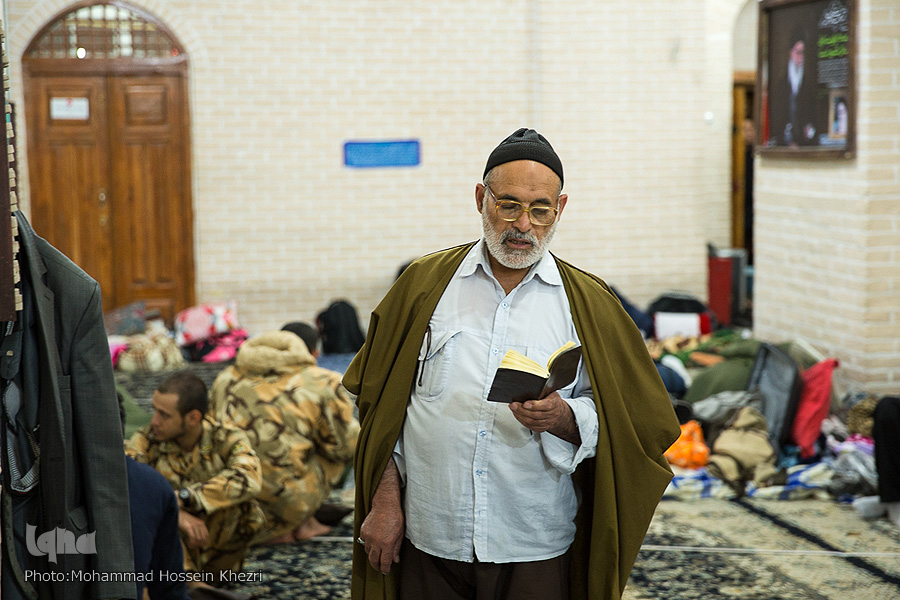 گزارش تصویری/ محفل قرآنی در مراسم معنوی اعتکاف قزوین