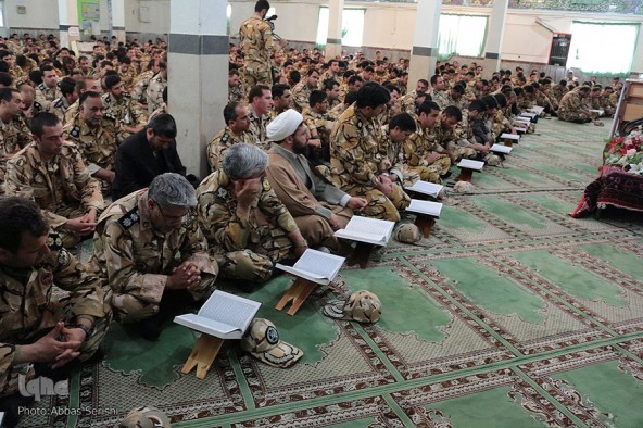 برگزاری دوره های قرائت قرآن به مناسبت ماه مبارک رمضان در تیپ 316 زرهی شهید قهرمان همدان