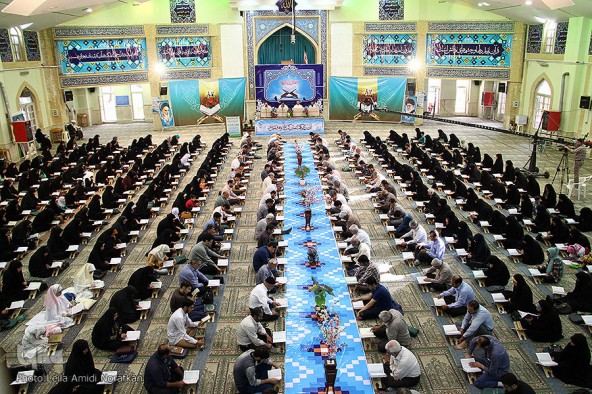 محفل انس با قرآن کریم حسینیه امام خمینی(ره) همدان