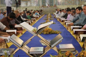 گزارش تصویری/ مراسم جزءخوانی قرآن کریم در مصلای شهرکرد