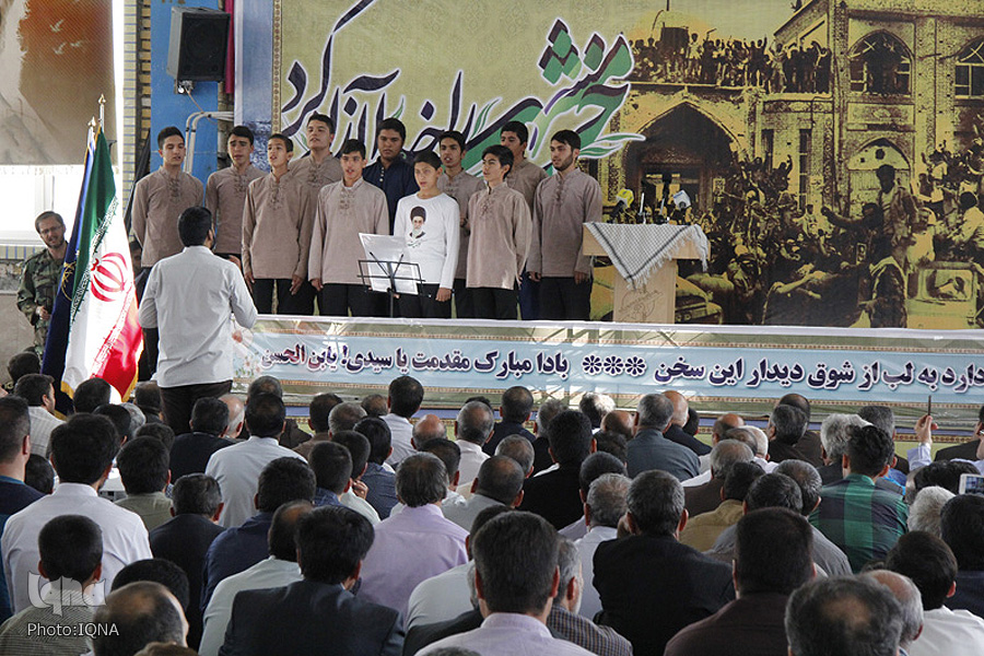 مراسم بزرگداشت آزاد سازی خرمشهر - زنجان