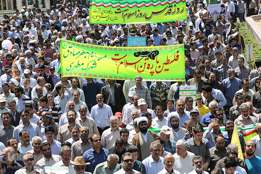 راهپیمایی روز جهانی قدس در کرمان