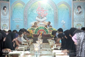 جزء خواني قرآن كريم در ماه مبارك رمضان - سمنان