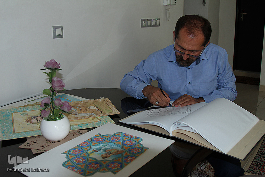 جلال حیدری، کاربند معماری ایرانی_اسلامی