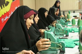 افتتاح اولین کارگاه دوخت لباس شیرخوارگان شهر مریانج