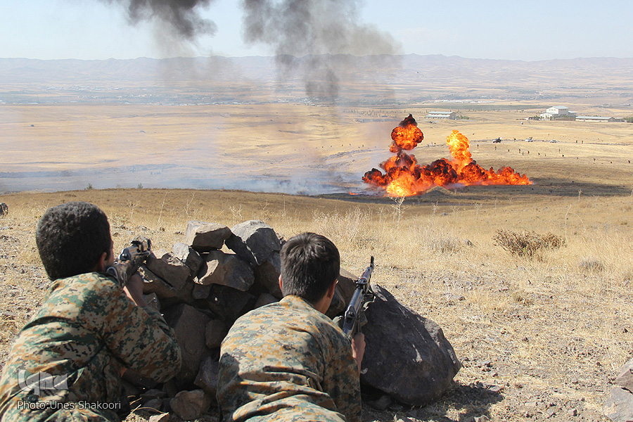 رزمایش بزرگ الی بیت المقدس در زنجان