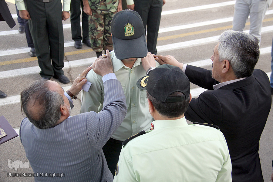 صبحگاه مشترك نيروهاي مسلح به مناسبت هفته ناجا ـ سمنان