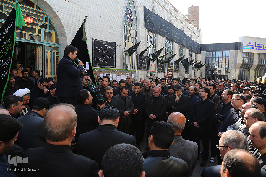 دسته عزاداری دانشگاهیان دانشگاه های استان اردبیل