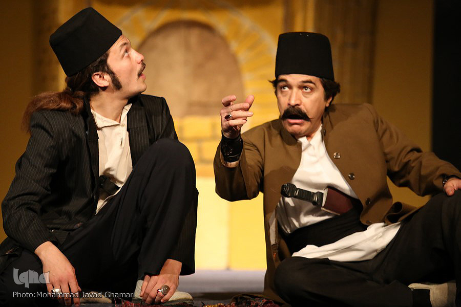 اجرای تئاتر علی گندابی در همدان