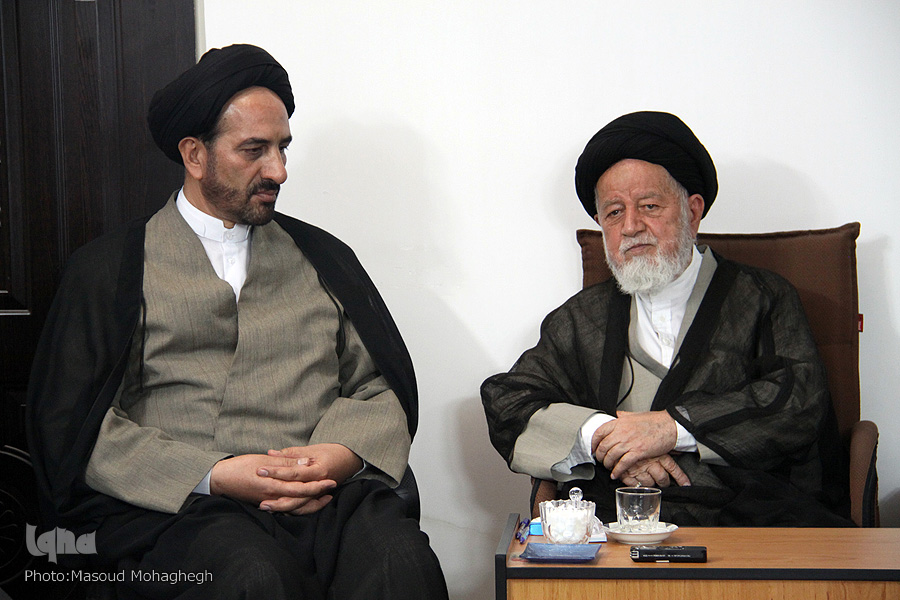 ديدار معاون ستاد امر به معروف كشور با نماينده ولي فقيه استان سمنان‎