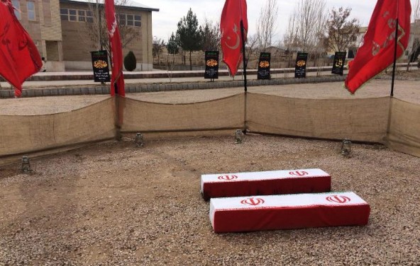 دانشگاه پیام نور بجنورد میزبان پیکر دو شهید گمنام