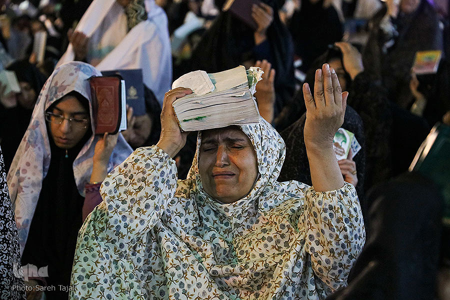 احیاء اولین شب قدر در مسجد امام خمینی(ره) ـ کرمان