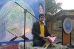 تلاوت قاری روشندل استان مرکزی در ضیافت افطار بهزیستی