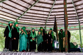 برگزاری مراسم عاشورای قدیم روستای مهران طالقان