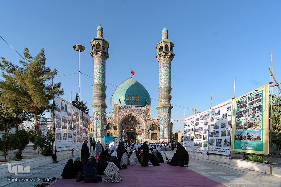 نماز عید قربان آستان مقدس امام زاده محمد