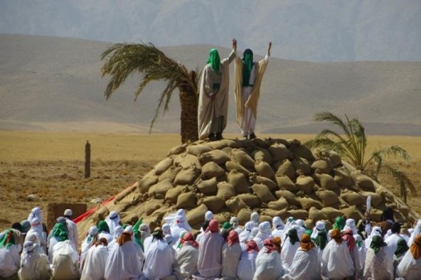 بازسازی واقعه غدیر در پاتاوه