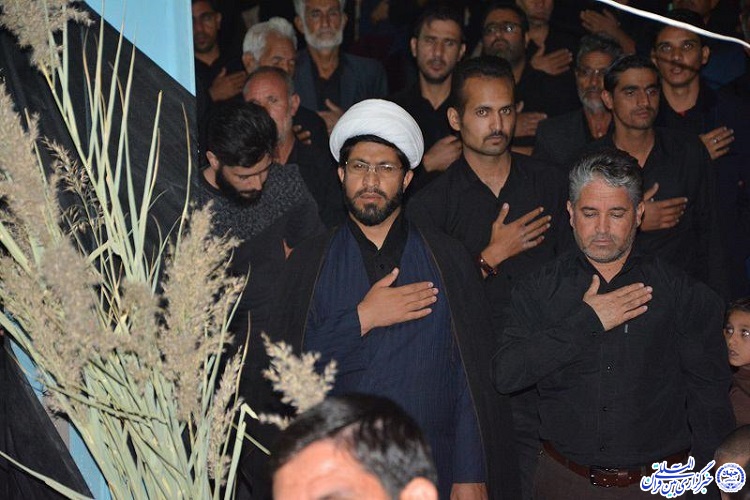 آیین خیمه‌سوزانی و شام‌غریبان در اسفدن