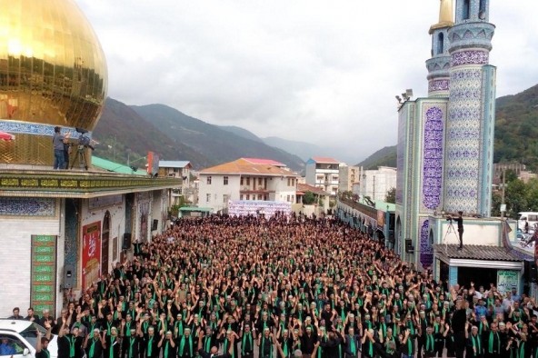 اجتماع بزرگ عزاداران حسینی در سوادکوه + فیلم