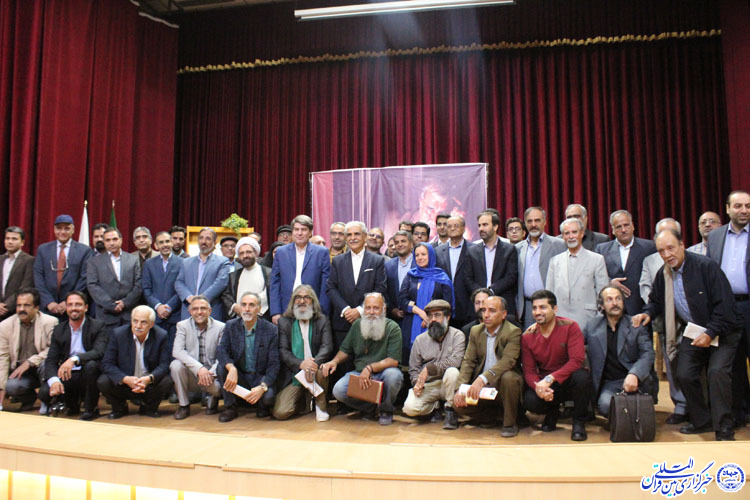 آیین نکوداشت پرفسور احمد کامیابی مسک-بیرجند