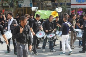 عزاداری هیات مذهبی خراسان‌شمالی در اربعین حسینی