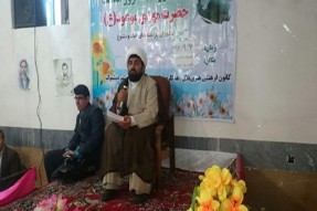 جشن آغاز امامت امام زمان(عج) در دیشموک برگزار شد