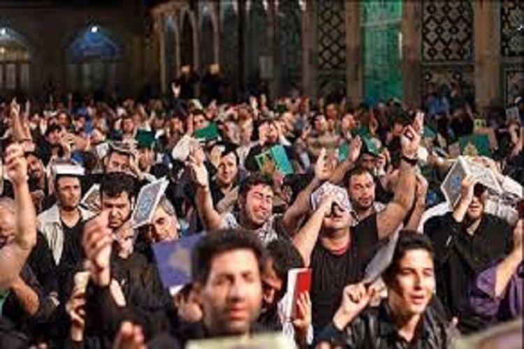 برگزاری مراسم احیای شب‌های قدر در آستان مقدس امامزاده طاهر(ع) کرج