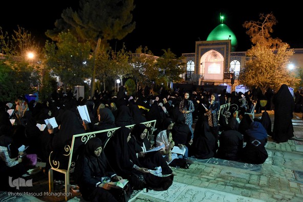 مراسم احیا شب نوزدهم ماه مبارک رمضان در سمنان