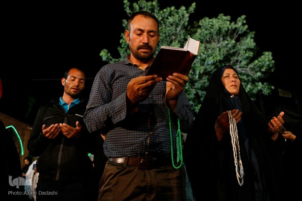 مراسم احیا شب بیست و سوم ماه رمضان در قزوین