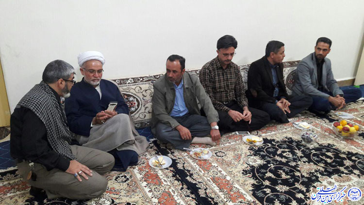 دیدار با خانواده شهید حسنعلی درویشی