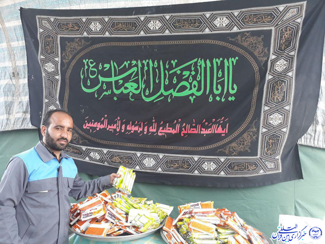 حال&zwnj;و هوای عاشقی خادمان حسینی موکب&zwnj; حضرت ابوالفضل(ع) در کاظمین