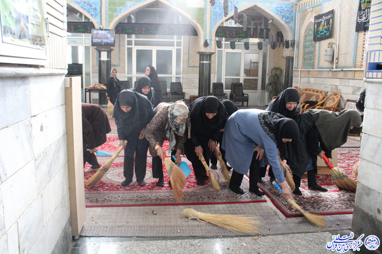 یک روز با بانوان خادم