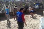 خدمت‌رسانی تشکل‌ها و مؤسسات قرآنی به سیل‌زدگان شیراز و گلستان