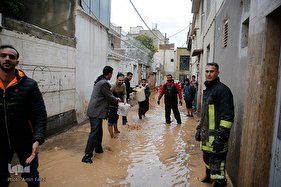 سیل در شیراز