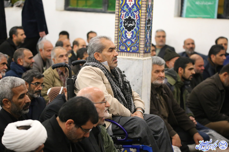 مراسم بزرگداشت سردار سلیمانی در امامزادگان باقریه بیرجند