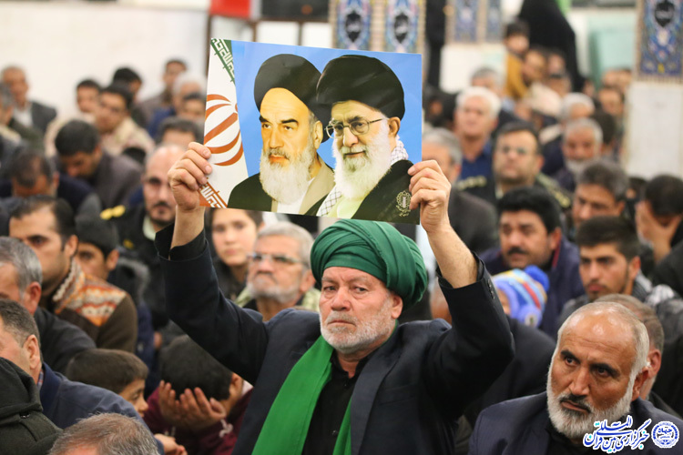 مراسم بزرگداشت سردار سلیمانی در امامزادگان باقریه بیرجند