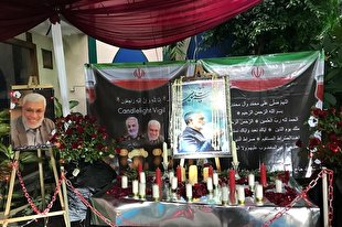 فعالیت‌های مسلمانان اندونزی در محکومیت ترور سردار سلیمانی