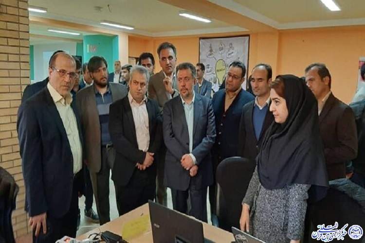 بازدید معاون وزیر ورزش و جوانان از مرکز نوآوری و شکوفایی ایلام