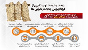 اینفوگرافی | باید نبایدهای کرونا در یک نگاه