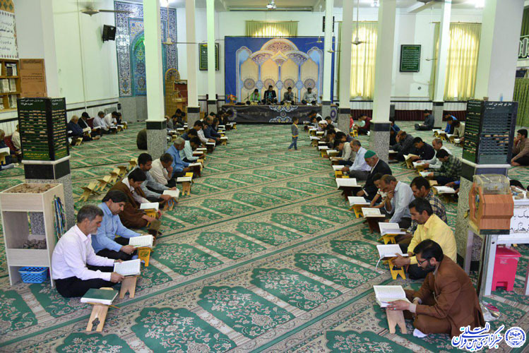 مراسم جزخوانی قرآن کریم در بیرجند